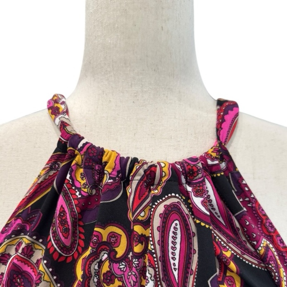 Trina Turk Paisley Halter Top size S - Picture 3 of 9